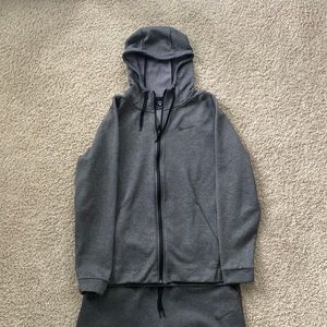 Full Grey Nike sweatsuit size L men